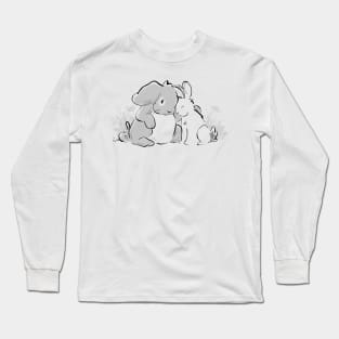 Bunny Cuddles Long Sleeve T-Shirt